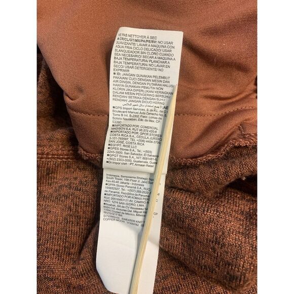 Gap Cowl Neck Sweatshirt Womens Plus Size 3X Pockets Pullover Funnel Athleisure - Picture 8 of 16